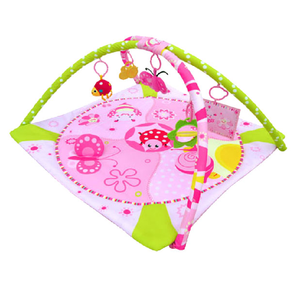 Pink Insect Baby Play Mat