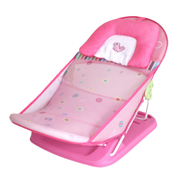 Pink Dolphin Baby Bather(with pillow)